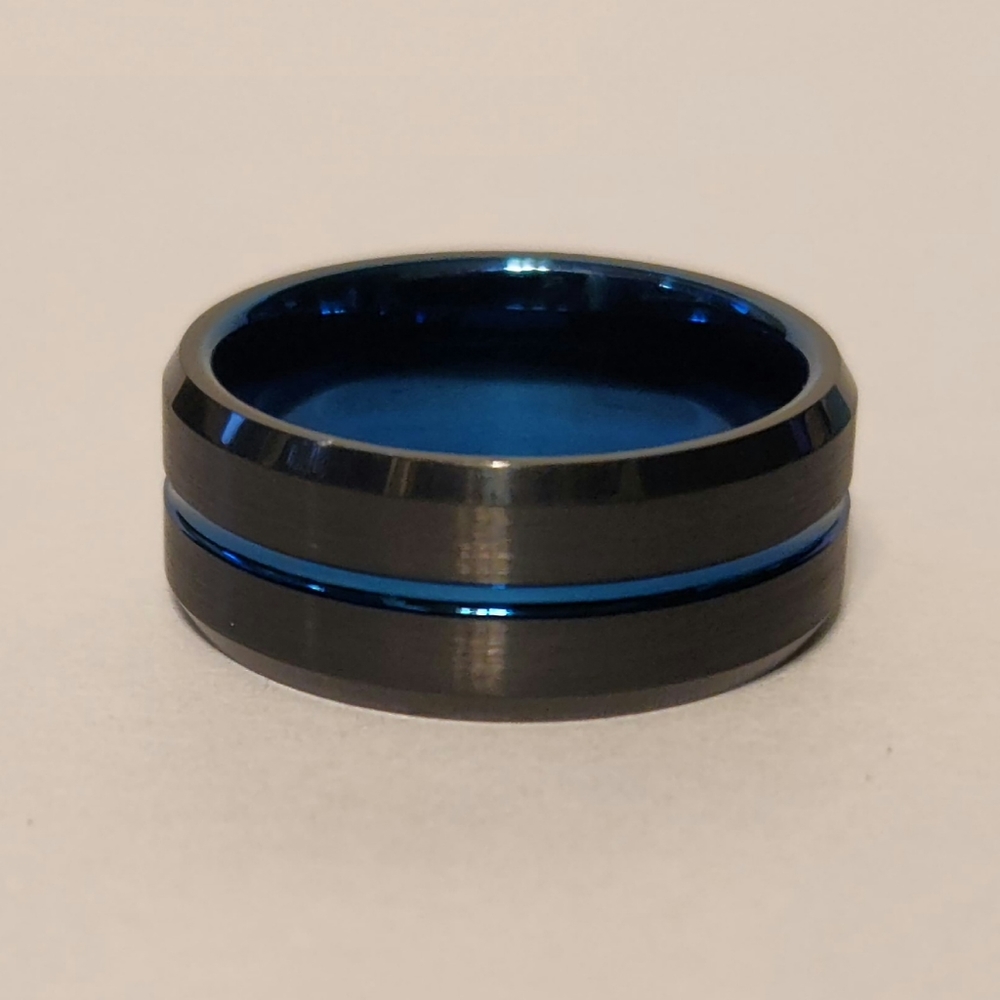 SIZE 7 Men's Tungsten Wedding Ring Size